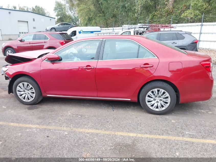 2014 Toyota Camry Le VIN: 4T4BF1FK7ER367761 Lot: 40398149