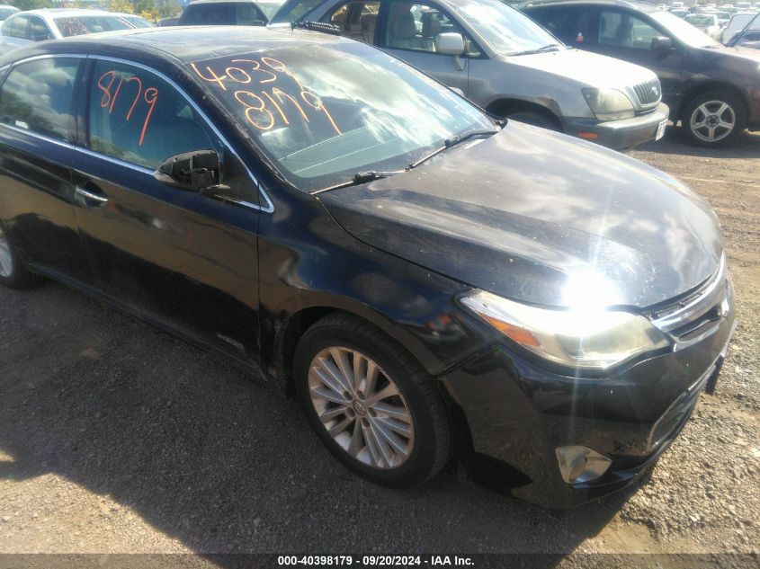 2014 Toyota Avalon Hybrid Xle Touring VIN: 4T1BD1EB6EU025493 Lot: 40398179