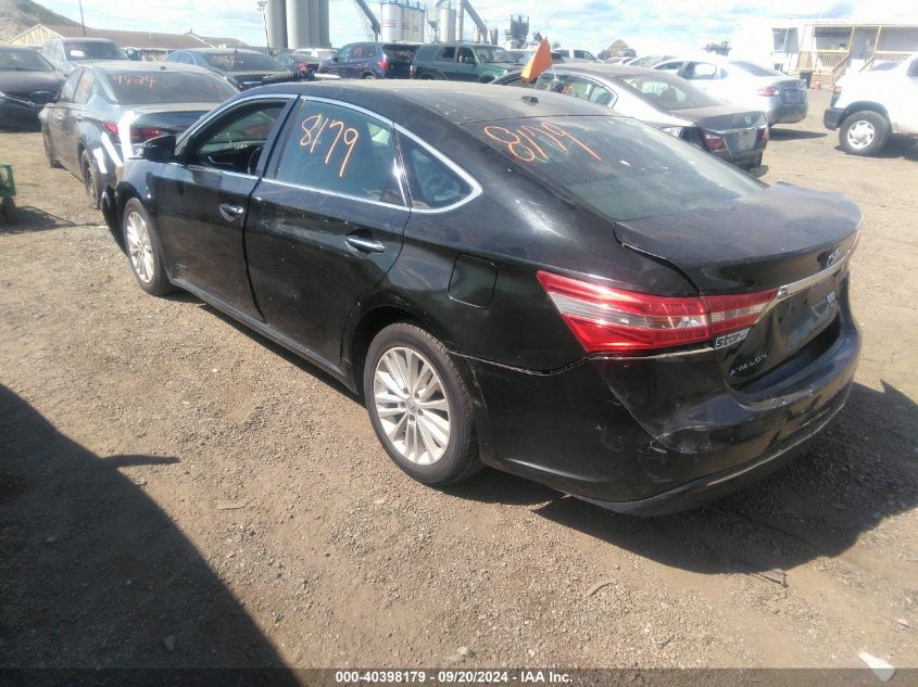 2014 Toyota Avalon Hybrid Xle Touring VIN: 4T1BD1EB6EU025493 Lot: 40398179