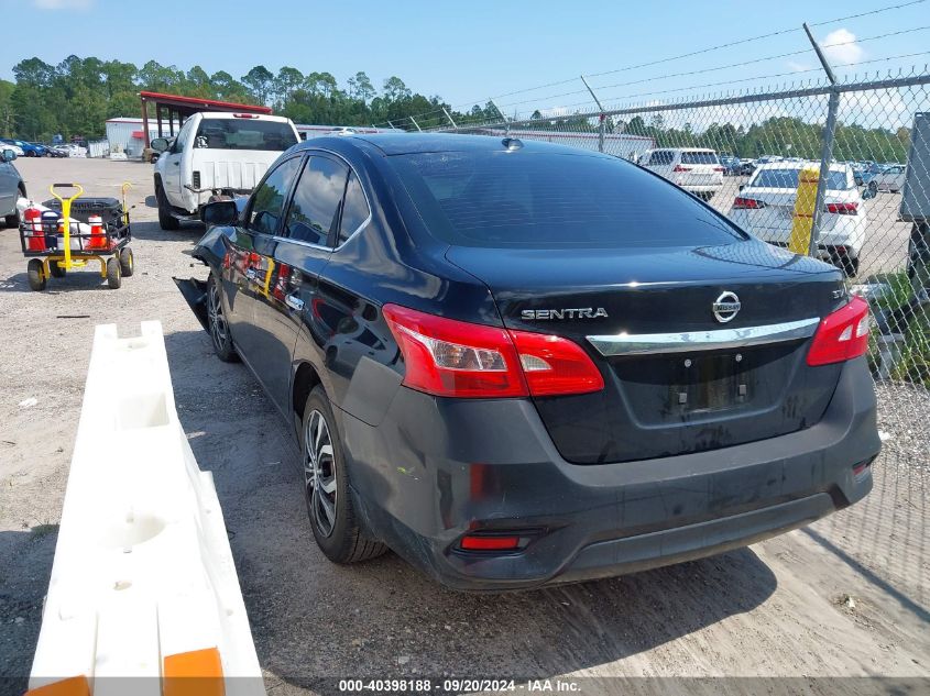 2017 Nissan Sentra Sv VIN: 3N1AB7AP9HY280637 Lot: 40398188