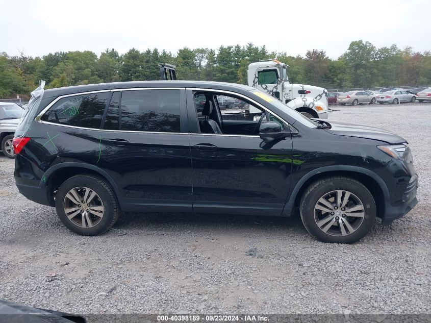 5FNYF6H50HB024252 2017 Honda Pilot Ex-L