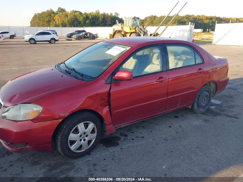 2008 Toyota Corolla Le VIN: 2T1BR32E78C926955 Lot: 40398206