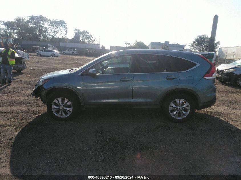 2014 Honda Cr-V Ex-L VIN: 2HKRM4H72EH717580 Lot: 40398210