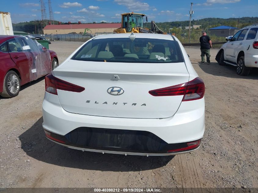 2019 Hyundai Elantra Sel VIN: 5NPD84LF3KH419290 Lot: 40398212