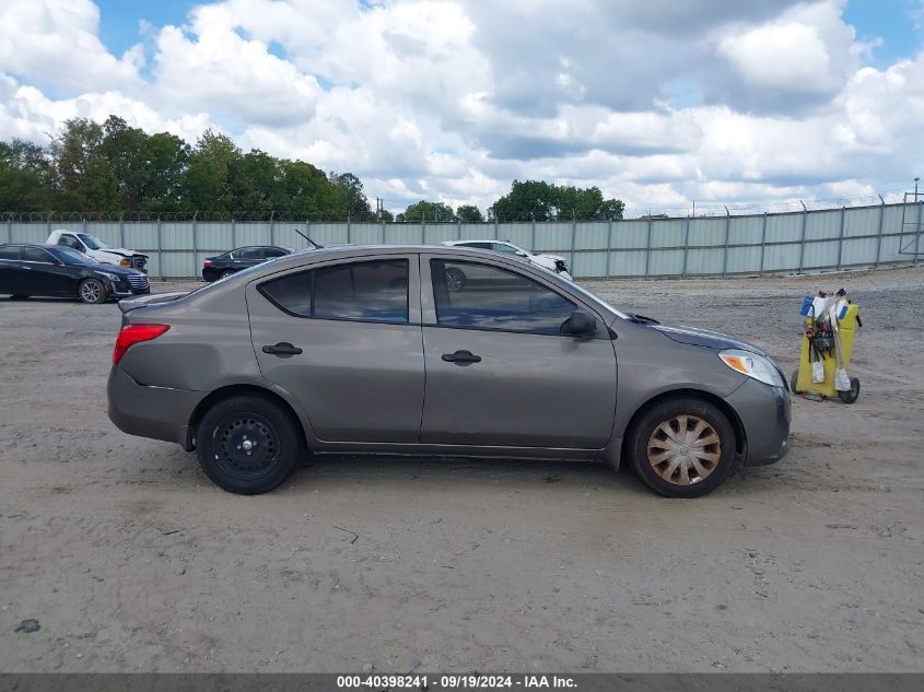 3N1CN7AP7EL865063 2014 Nissan Versa 1.6 S+