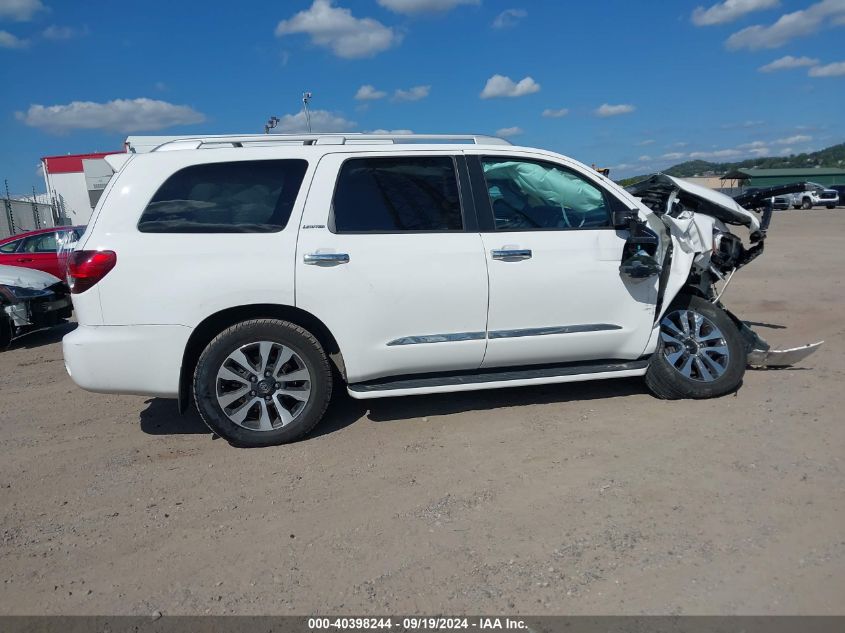 2019 Toyota Sequoia Limited VIN: 5TDJY5G10KS172215 Lot: 40398244