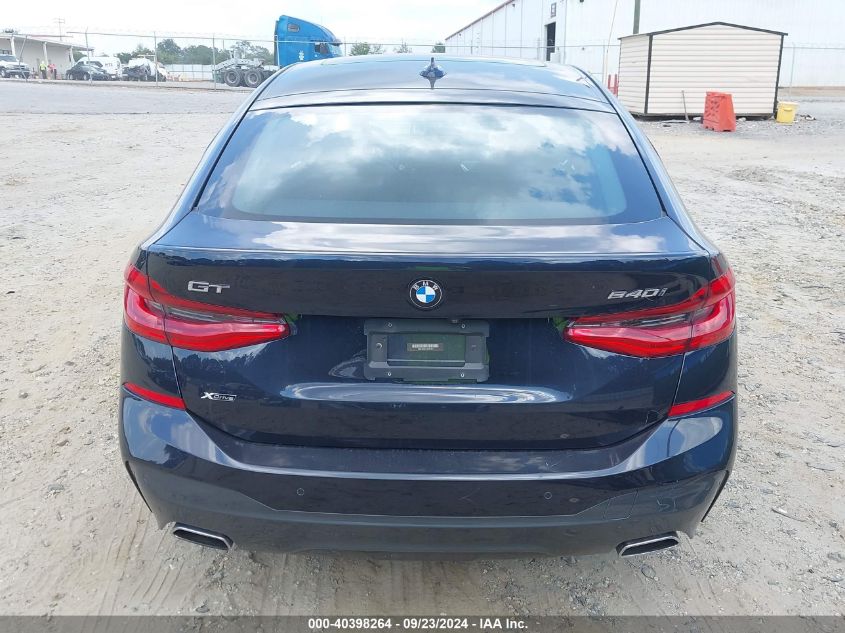 2018 BMW 640I Gran Turismo xDrive VIN: WBAJV6C57JBK07634 Lot: 40398264