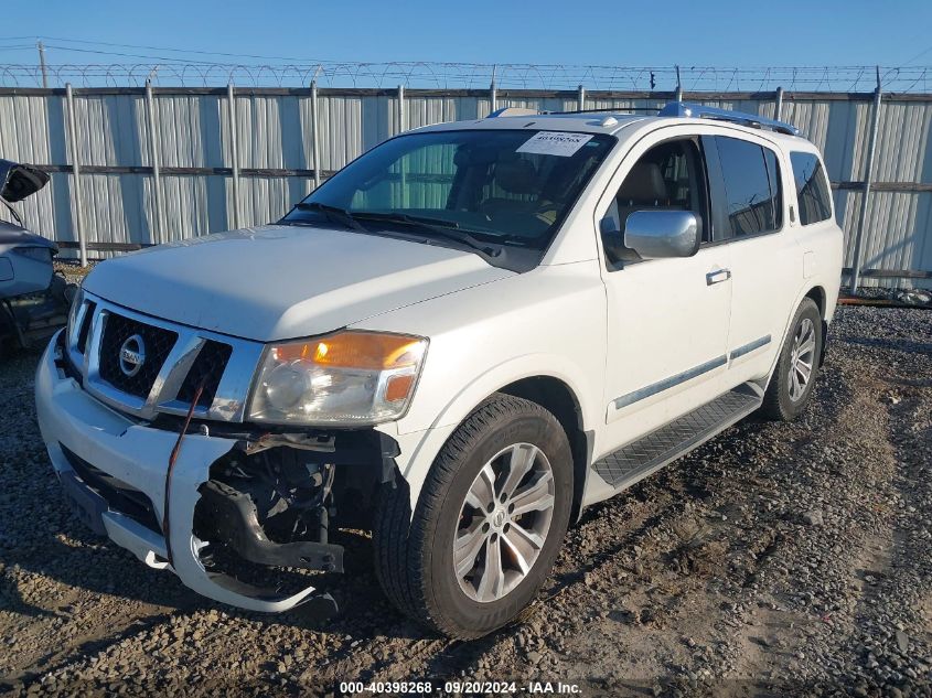 2015 Nissan Armada Sl VIN: 5N1BA0ND9FN613534 Lot: 40398268