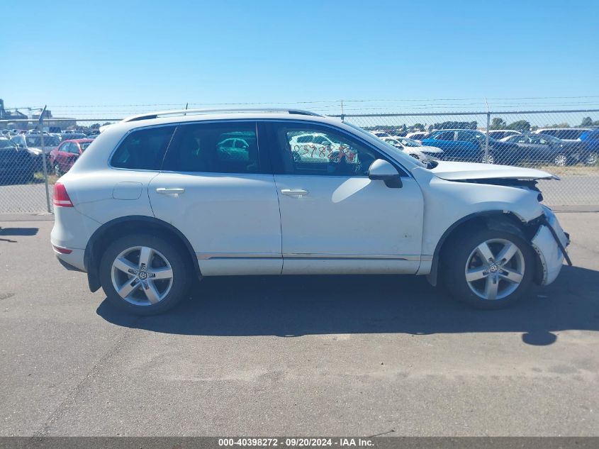 2014 Volkswagen Touareg Tdi Lux VIN: WVGEP9BP4ED005519 Lot: 40398272