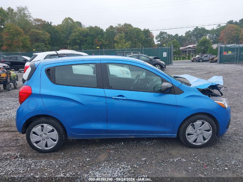 2017 Chevrolet Spark Ls Cvt VIN: KL8CB6SAXHC839124 Lot: 40398280