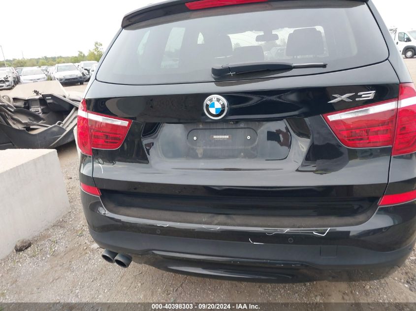 2017 BMW X3 XDRIVE28I - 5UXWX9C54H0T15699