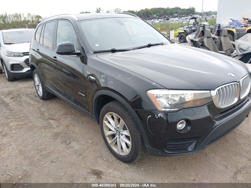 2017 BMW X3 XDRIVE28I - 5UXWX9C54H0T15699