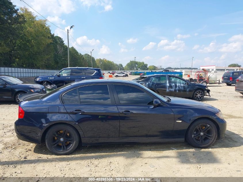 2008 BMW 328I VIN: WBAVC57568NA82262 Lot: 40398305