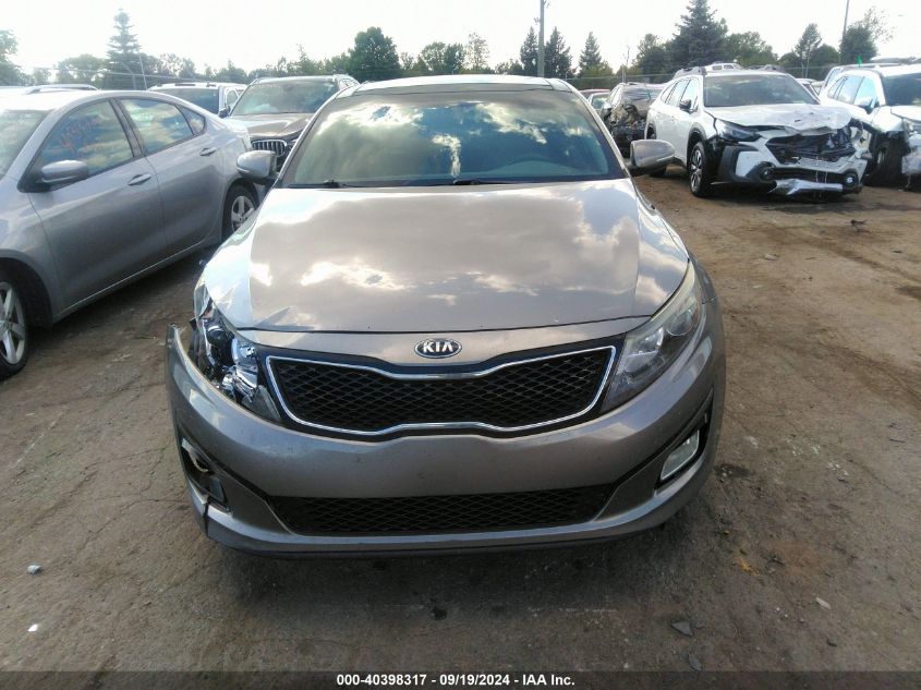 2014 Kia Optima Ex VIN: 5XXGN4A71EG315169 Lot: 40398317