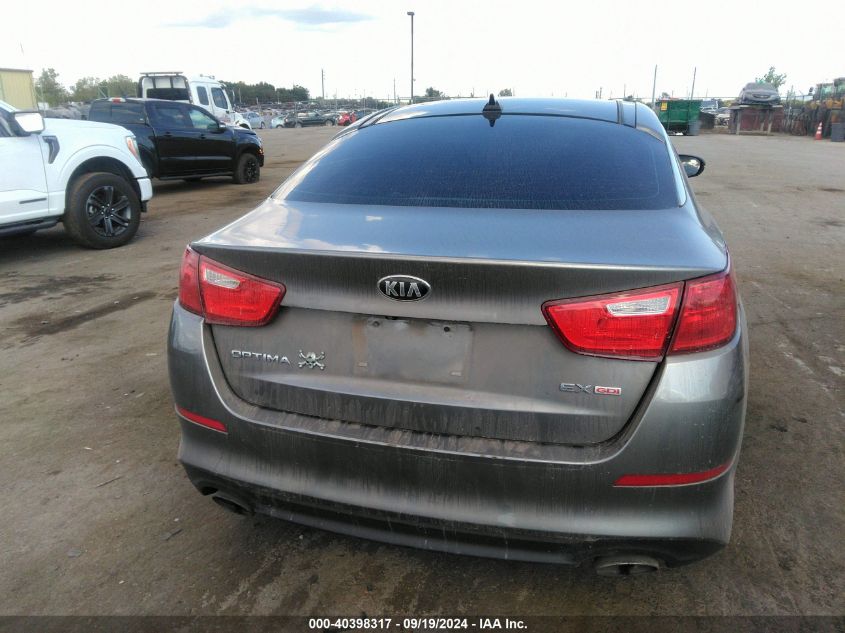 2014 Kia Optima Ex VIN: 5XXGN4A71EG315169 Lot: 40398317