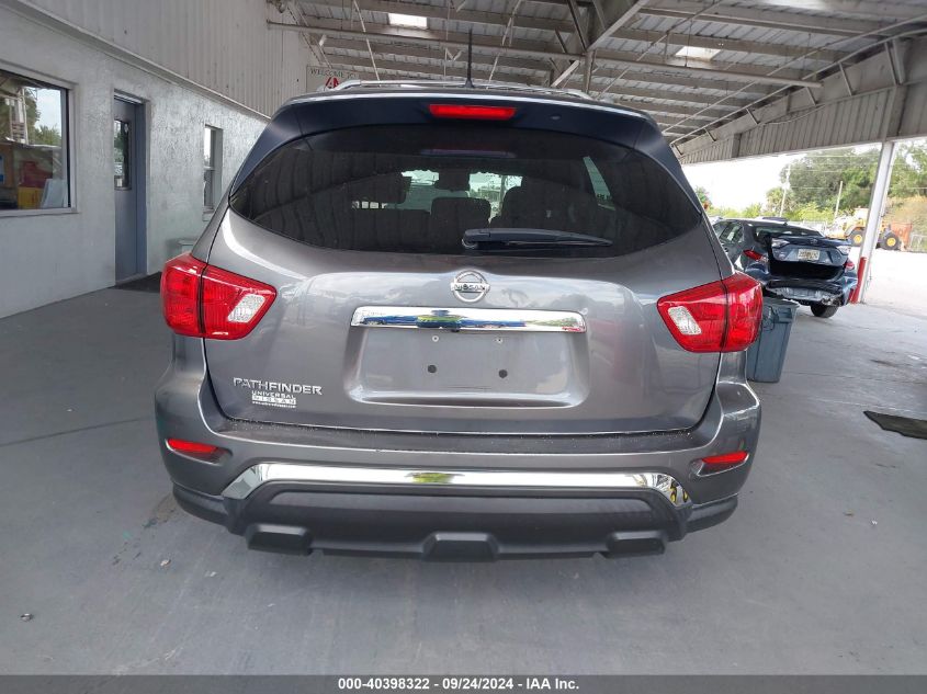 2018 Nissan Pathfinder S VIN: 5N1DR2MN0JC678882 Lot: 40398322