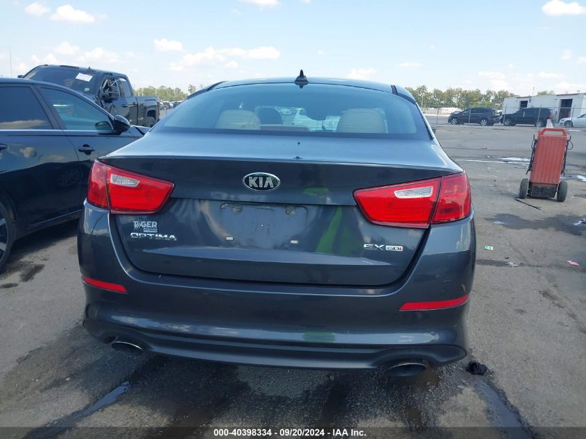 2015 Kia Optima Ex VIN: 5XXGN4A73FG509025 Lot: 40398334