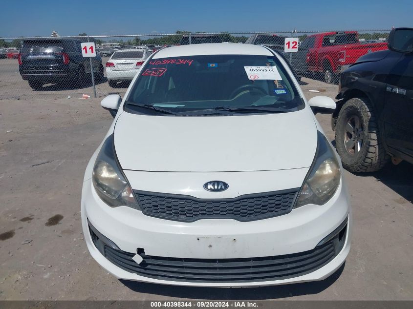 KNADM4A35G6560476 2016 Kia Rio Lx