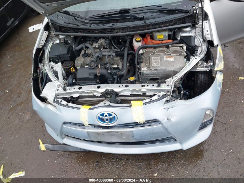 JTDKDTB3XE1063808 2014 Toyota Prius C Three