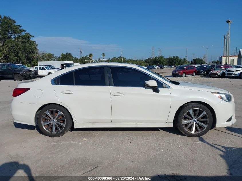 2017 Subaru Legacy 2.5I Limited VIN: 4S3BNAN62H3026946 Lot: 40398366