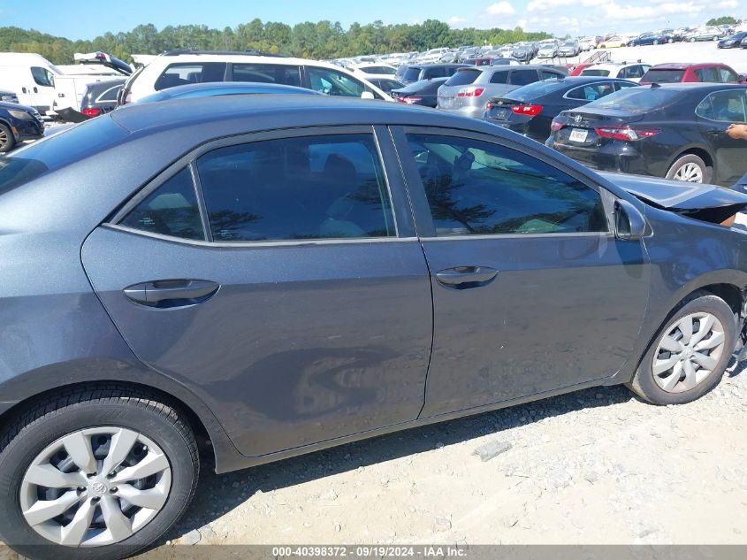 2016 TOYOTA COROLLA LE - 5YFBURHE0GP455576