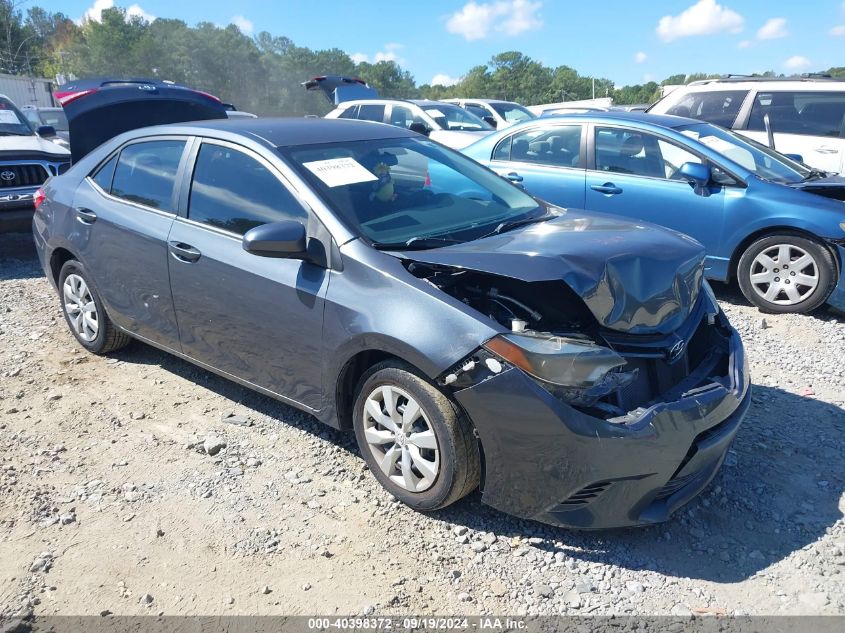 2016 TOYOTA COROLLA LE - 5YFBURHE0GP455576