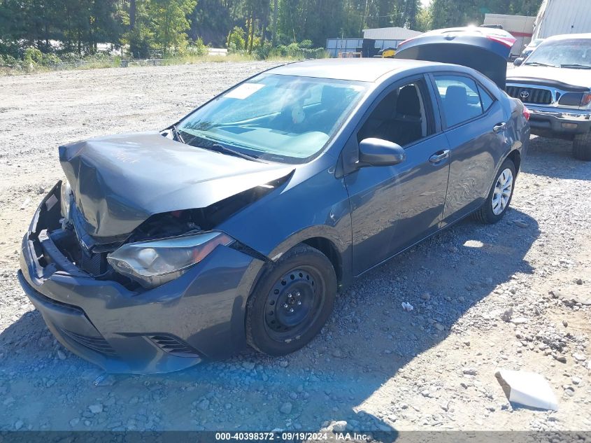 2016 TOYOTA COROLLA LE - 5YFBURHE0GP455576