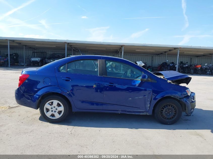 2013 Chevrolet Sonic Ls Auto VIN: 1G1JA5SG7D4177550 Lot: 40398382