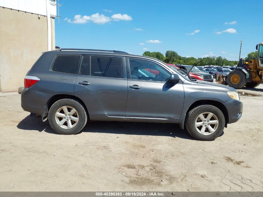 2009 Toyota Highlander VIN: JTEDA41A992005224 Lot: 40398383