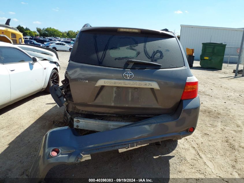 2009 Toyota Highlander VIN: JTEDA41A992005224 Lot: 40398383