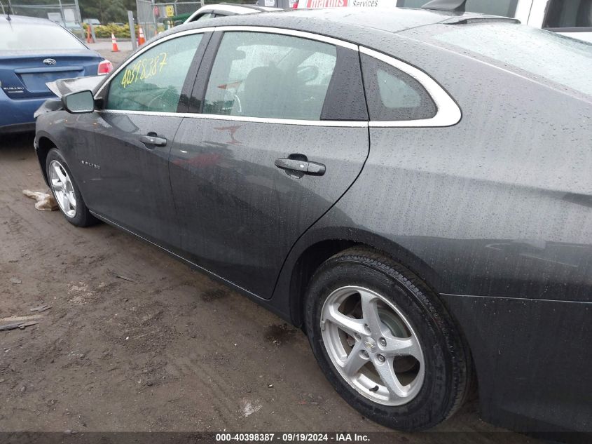 2017 Chevrolet Malibu Ls VIN: 1G1ZB5ST3HF227206 Lot: 40398387