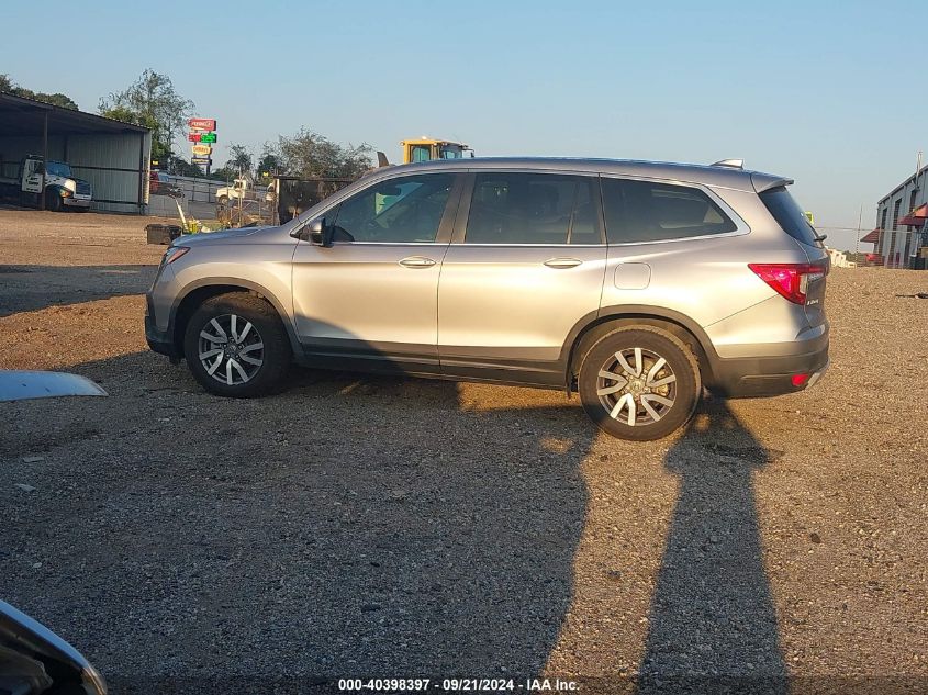 2019 Honda Pilot Ex-L VIN: 5FNYF5H58KB046579 Lot: 40398397