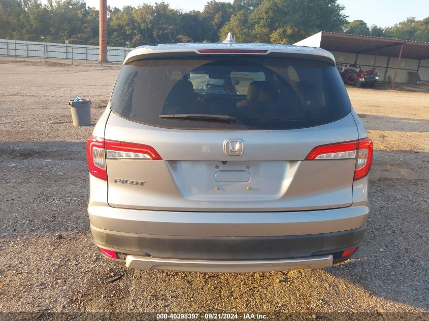 2019 Honda Pilot Ex-L VIN: 5FNYF5H58KB046579 Lot: 40398397