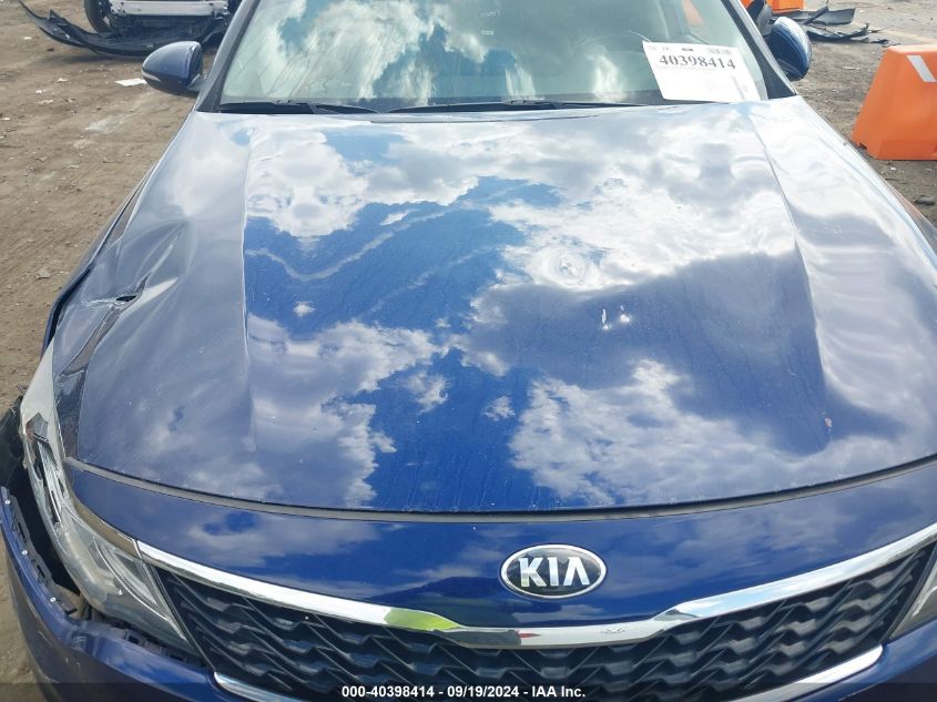 2019 Kia Optima S VIN: 5XXGT4L37KG361567 Lot: 40398414