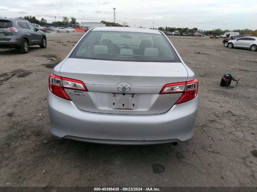 2012 Toyota Camry Le VIN: 4T1BF1FK0CU031084 Lot: 40398430