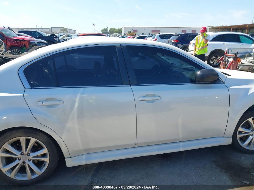 2014 Subaru Legacy 2.5I VIN: 4S3BMBA6XE3017695 Lot: 40398467