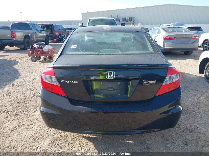 2HGFB2F57CH591187 2012 Honda Civic Lx