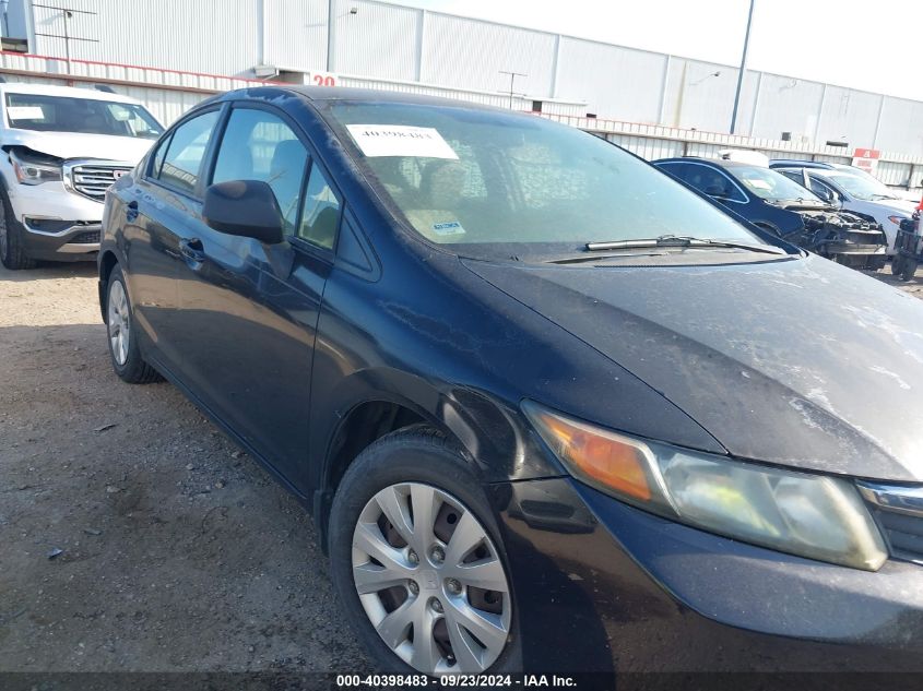 2HGFB2F57CH591187 2012 Honda Civic Lx