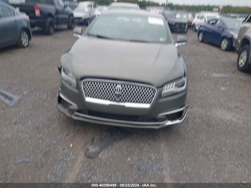 2017 Lincoln Mkz Premiere VIN: 3LN6L5A96HR653659 Lot: 40398499