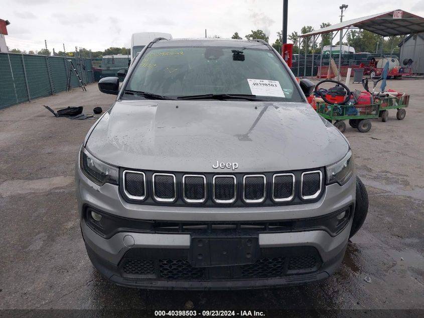 2022 JEEP COMPASS LATITUDE 4X4 - 3C4NJDBB8NT217296