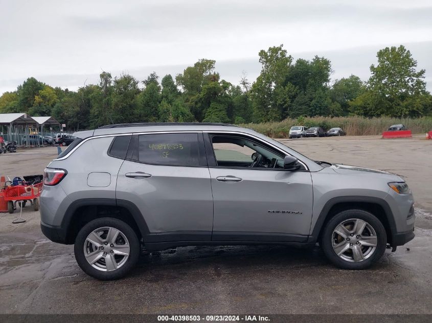 3C4NJDBB8NT217296 2022 Jeep Compass Latitude 4X4