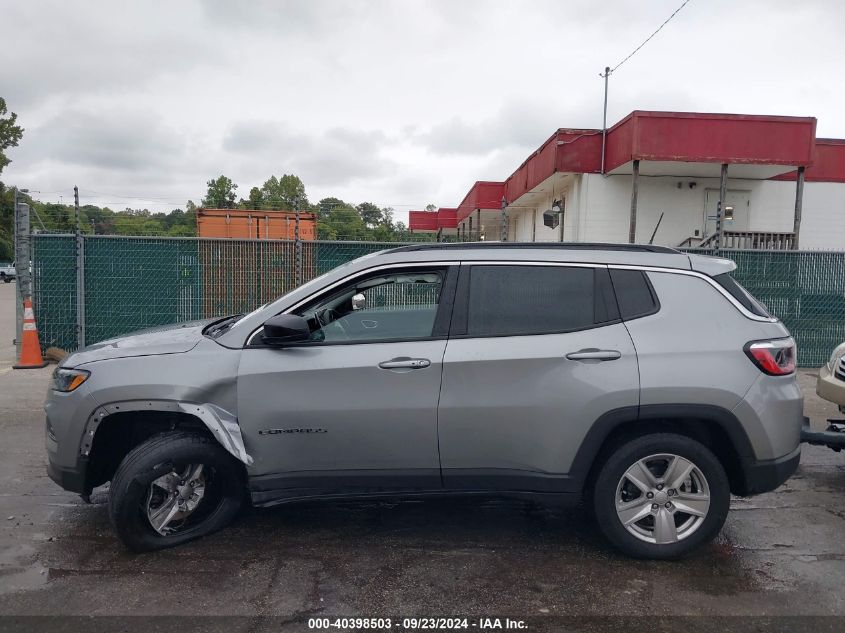 3C4NJDBB8NT217296 2022 Jeep Compass Latitude 4X4