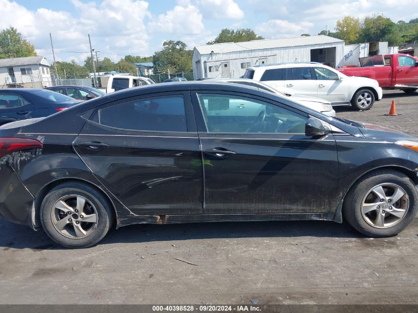 2015 Hyundai Elantra Se VIN: KMHDH4AE7FU415468 Lot: 40398528