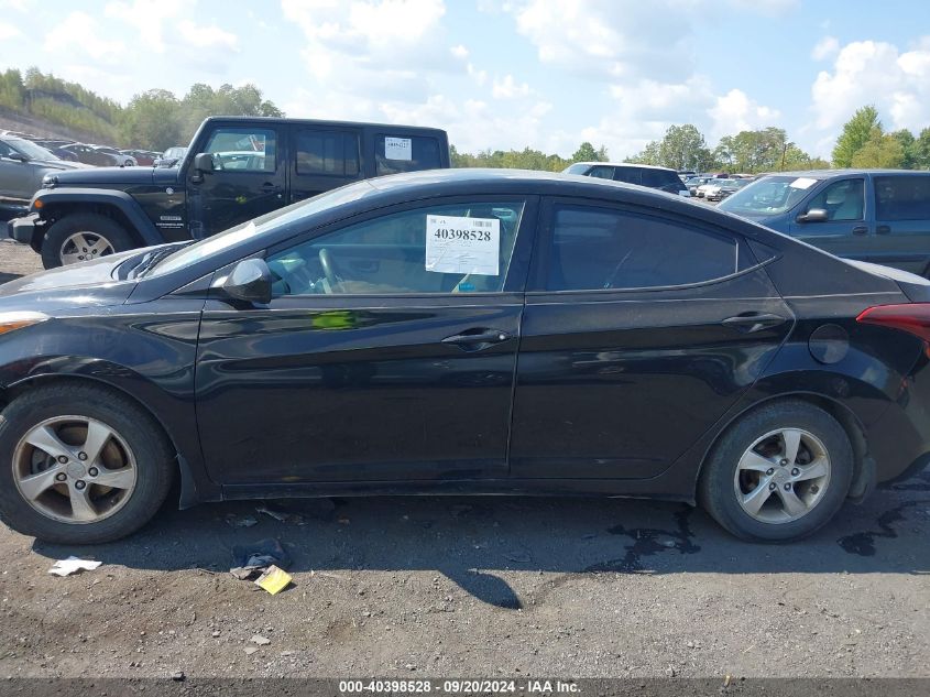 2015 Hyundai Elantra Se VIN: KMHDH4AE7FU415468 Lot: 40398528