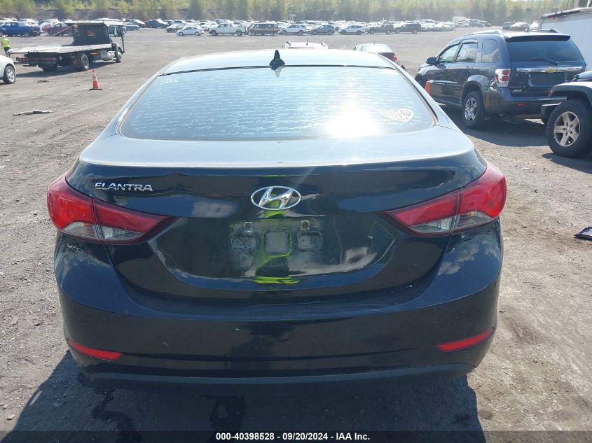 2015 Hyundai Elantra Se VIN: KMHDH4AE7FU415468 Lot: 40398528