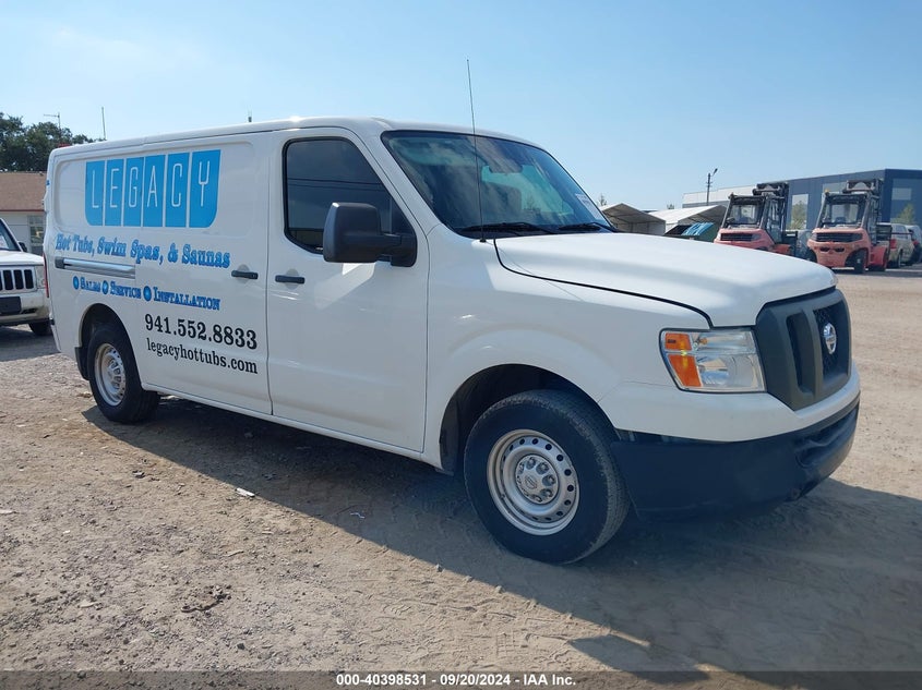 2018 Nissan Nv Cargo Nv2500 Hd