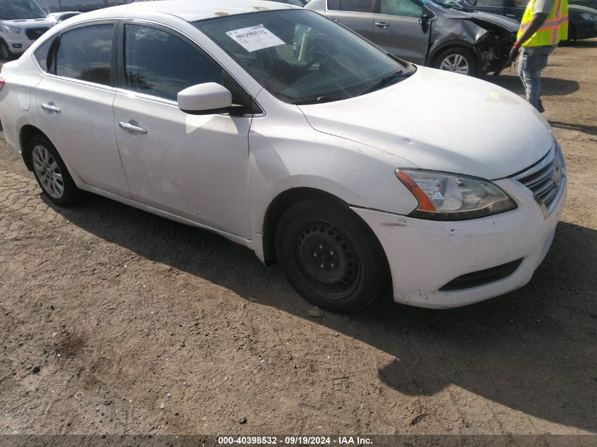 2015 Nissan Sentra Sv VIN: 3N1AB7AP9FY357911 Lot: 40398532