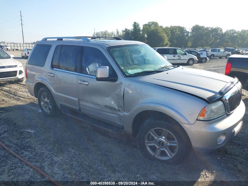 2003 Lincoln Aviator VIN: 5LMEU78H83ZJ34213 Lot: 40398535