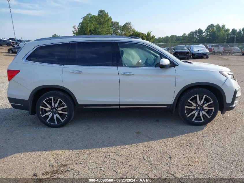 2021 Honda Pilot 2Wd Touring 8 Passenger VIN: 5FNYF5H94MB021958 Lot: 40398560