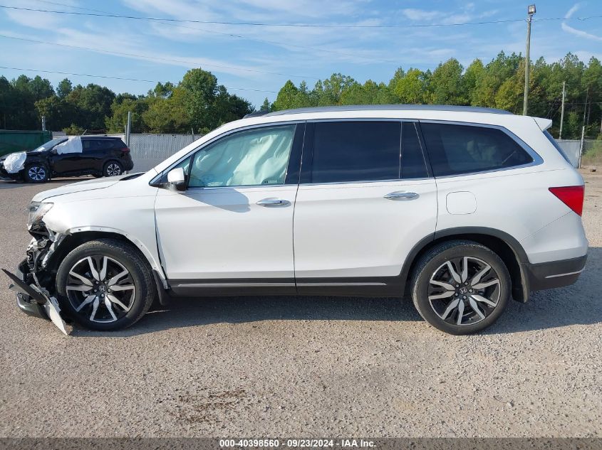 2021 Honda Pilot 2Wd Touring 8 Passenger VIN: 5FNYF5H94MB021958 Lot: 40398560